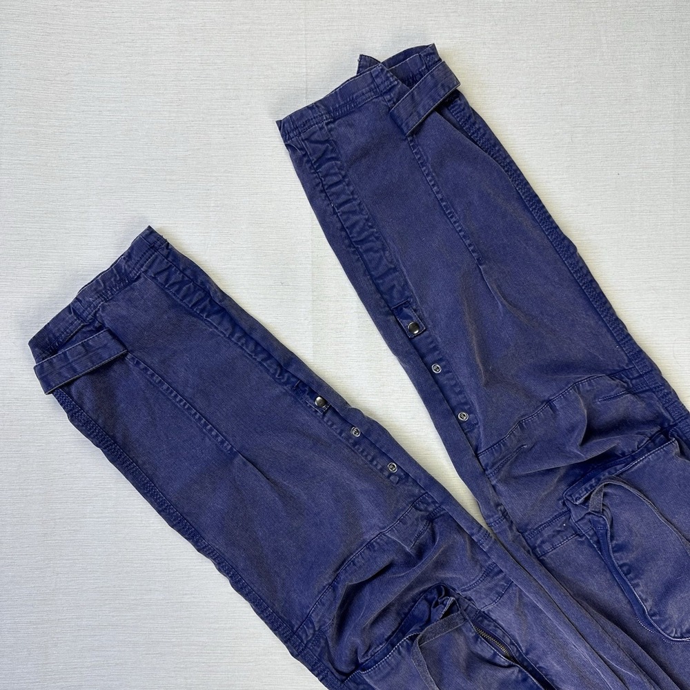 Free People We The Free Cant Compare Slouch Cargo Pants XS Purple Pockets Boho - Picture 4 of 12